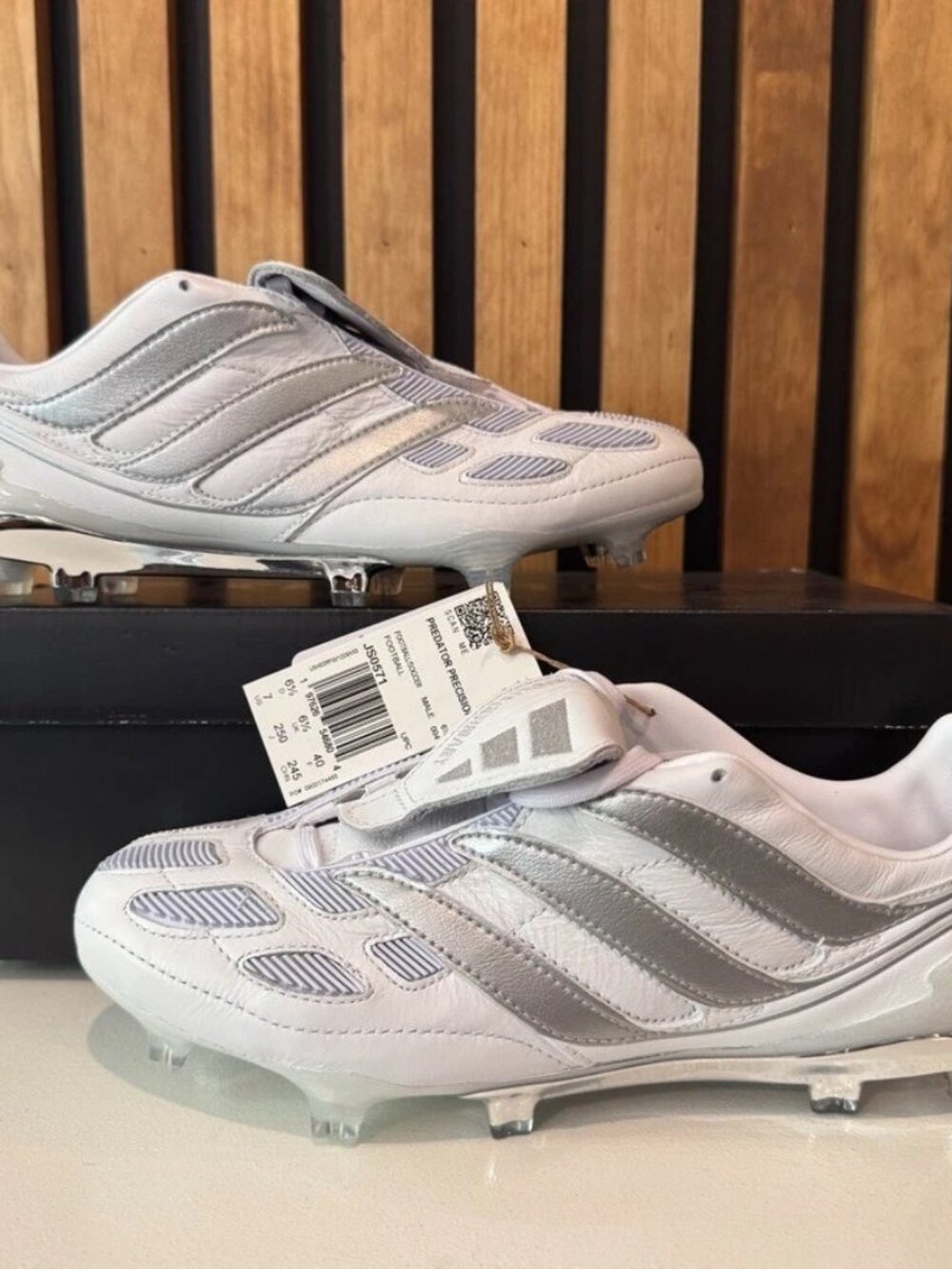 adidas Predator Precision FG MADE IN GERMANY JS0571 WMNS Size 8 / Mens Sz 7